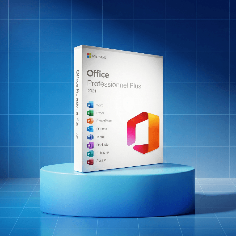 Boîte Microsoft Office Professionnel Plus 2021